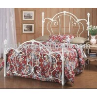 top-selling classic white wrought iron bed frame