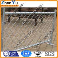 Cheap Used PVC coated chain link fence panel with painted post for gate fence(factory,15 years sale)