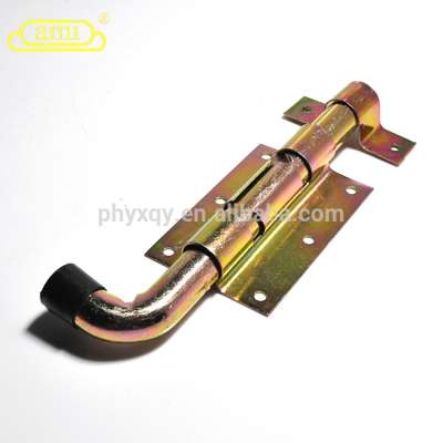 Self-operational pattern Colored Plated Zinc Iron Bolt door latch