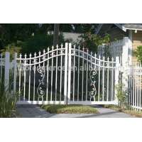 Fashion style main steel gate design,model of gate and iron fence