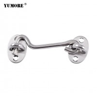 Manufacturer hardware fittings home use door mounted steel wrought iron sliding door locks latch metal window chain