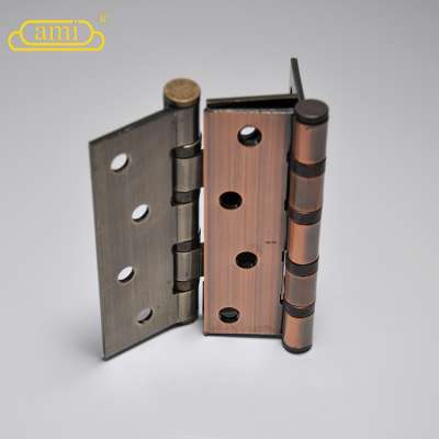 iron material one piece load 30kg hinge for heavy door with wooden frame