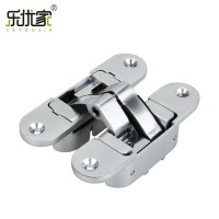 180 degree Zinc Alloy 3D adjustable concealed hidden exterior door hinge