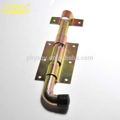 ZX Galvanized Zinc metal double latch door lock with Barrel or rack plating